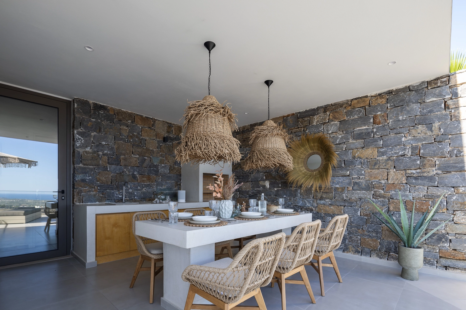 Andriotis – Luxuriöse Ferienvilla – Hotelzimmer