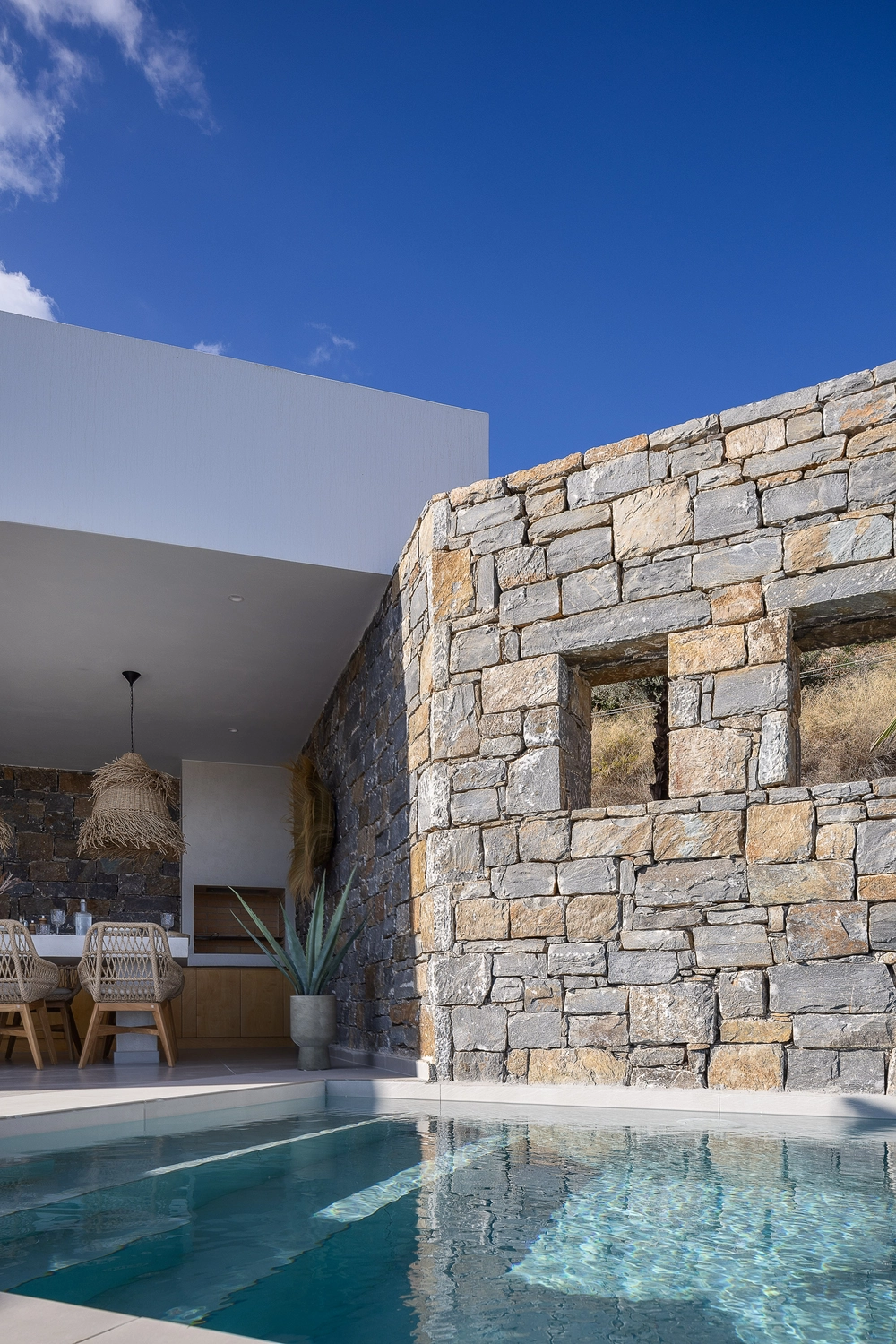 Andriotis - Luxurious holiday Villa - outdoor area