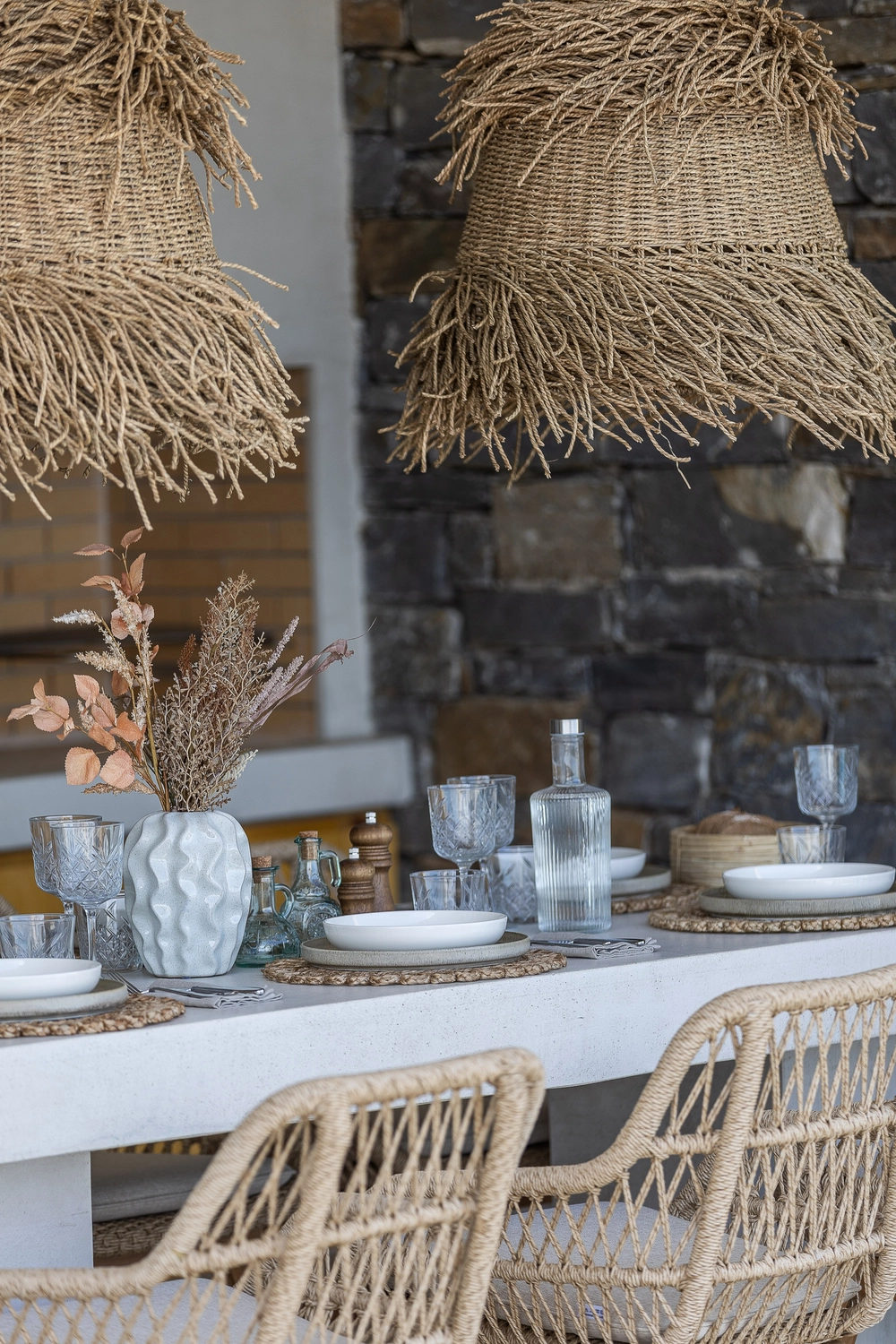 Andriotis - Luxurious holiday Villa - outdoor area