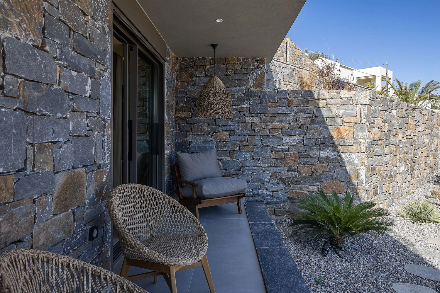 Andriotis - Luxurious holiday Villa - outdoor area