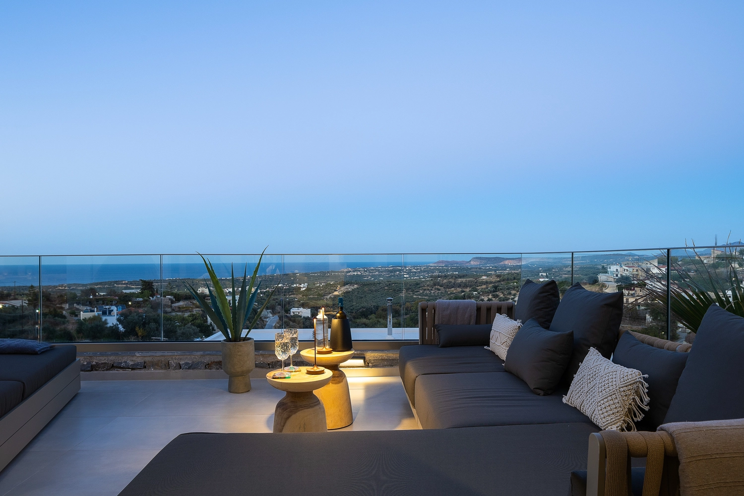 Andriotis - Luxurious holiday Villa - outdoor area