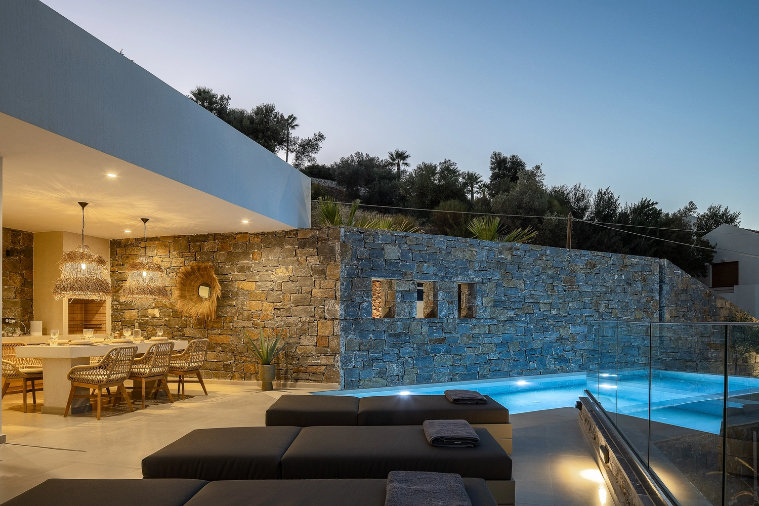 Andriotis – Luxuriöse Ferienvilla